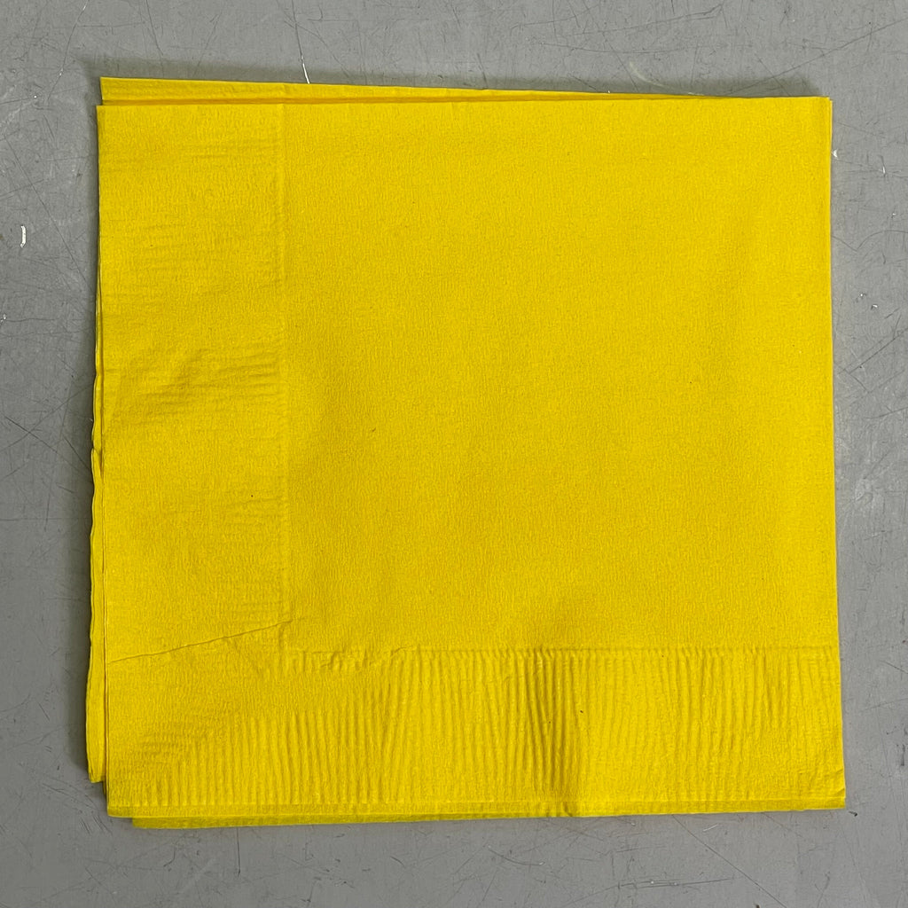 PATERSON (50 PACK) Beverage Napkins 10"x 10" 2-PLY Gold NG04277
