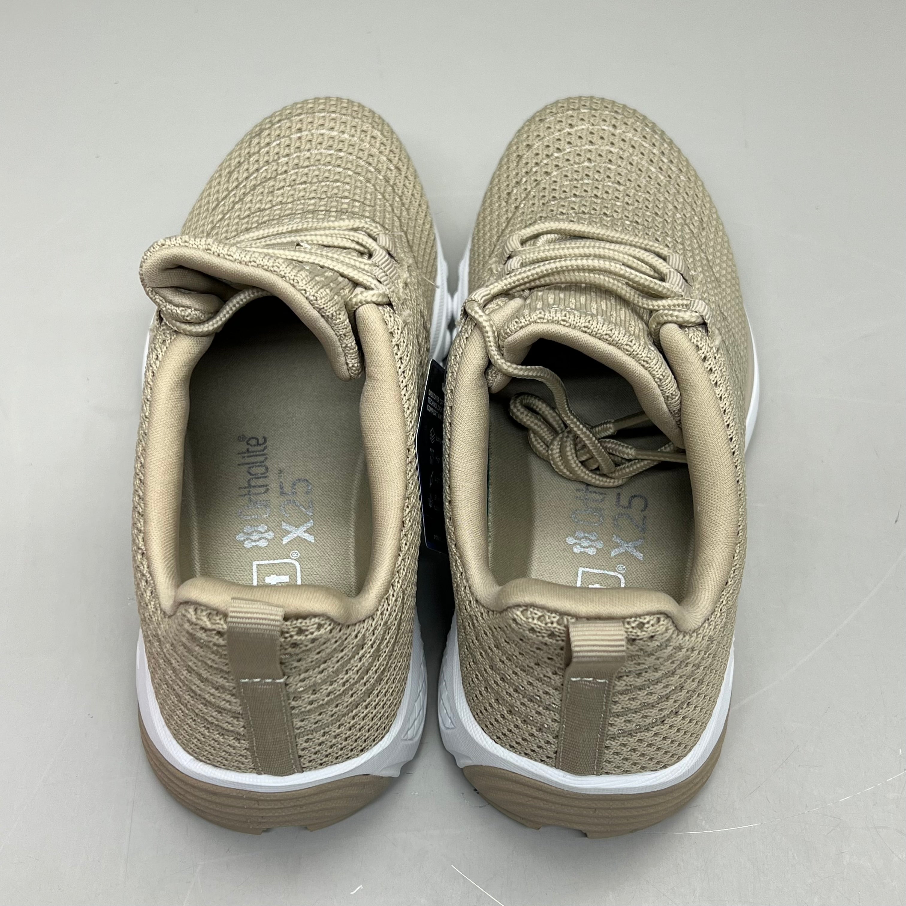 PROPET Tour Knit Double Insoles Ortholite Shoes Women's Sz 8 W(D) Sand WAA112M