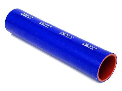 HPS 5" ID, 1 Foot Length, Silicone Straight Coupler Tube Hose, High Temp 4-ply Reinforced, Blue, 127mm ID