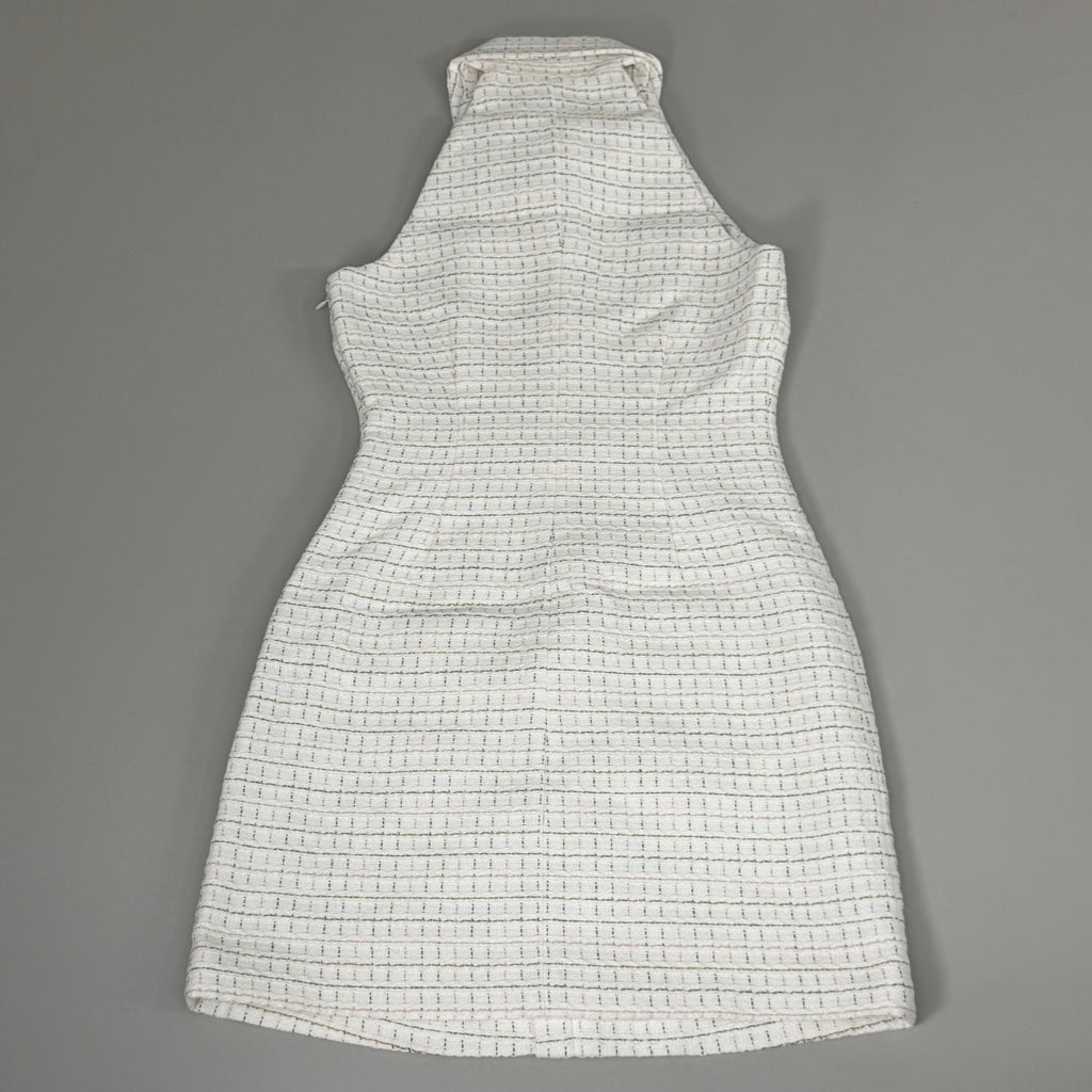 VERONICA BEARD Women's Sleeveless Roxanne Dress Sz-2 Ivory Multi 2406TW6521059
