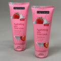 ZA@ FREEMAN (2 PACK) Hydrating Body Sugar Scrub Strawberry Milk Scent 6 fl oz