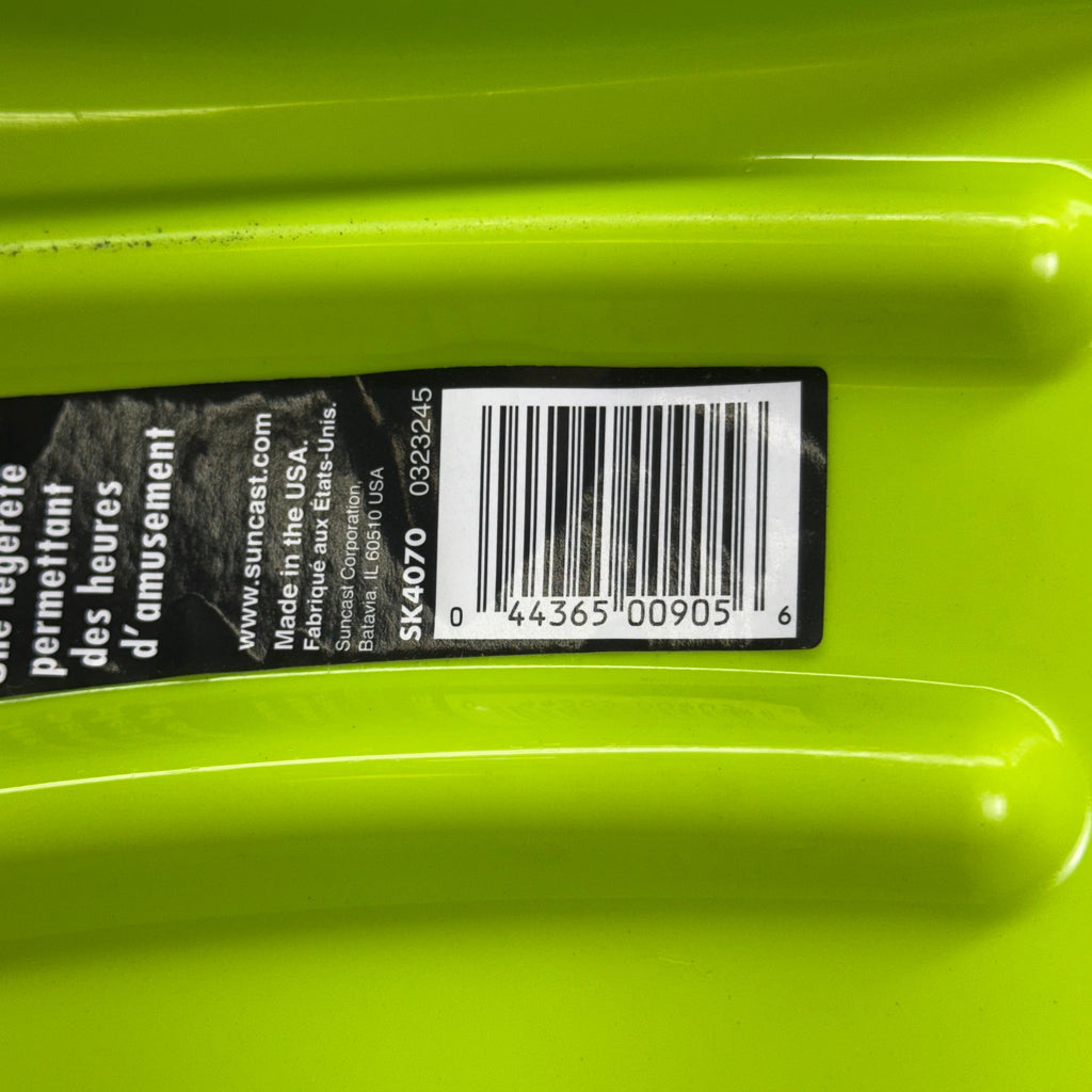 SUNCAST Child’s Shovel Sz 34” L x 11.5” W Green/Black SK4070