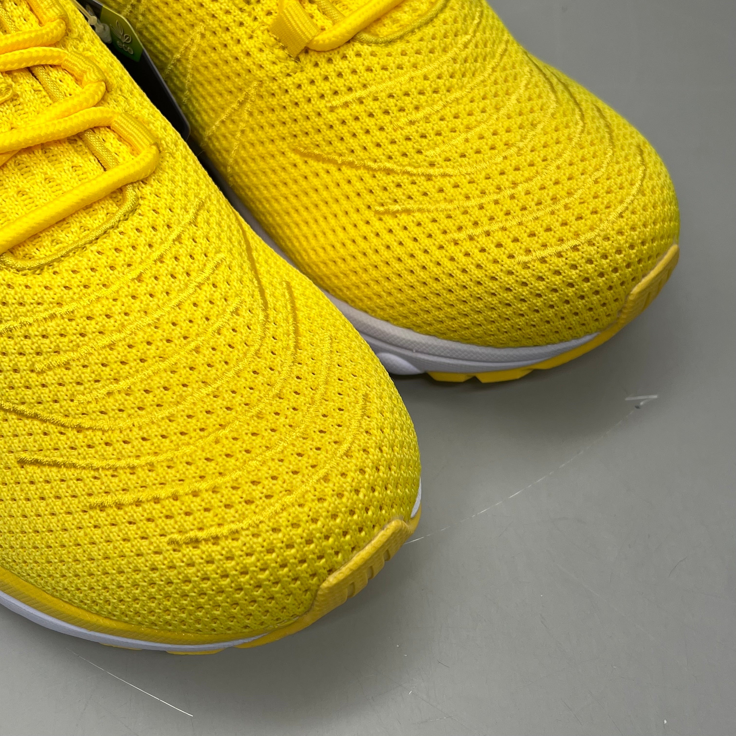 PROPET Tour Knit Double Insoles Breathe Ortholite Shoes Women's Sz 7 X(2E) Lemon WAA112M