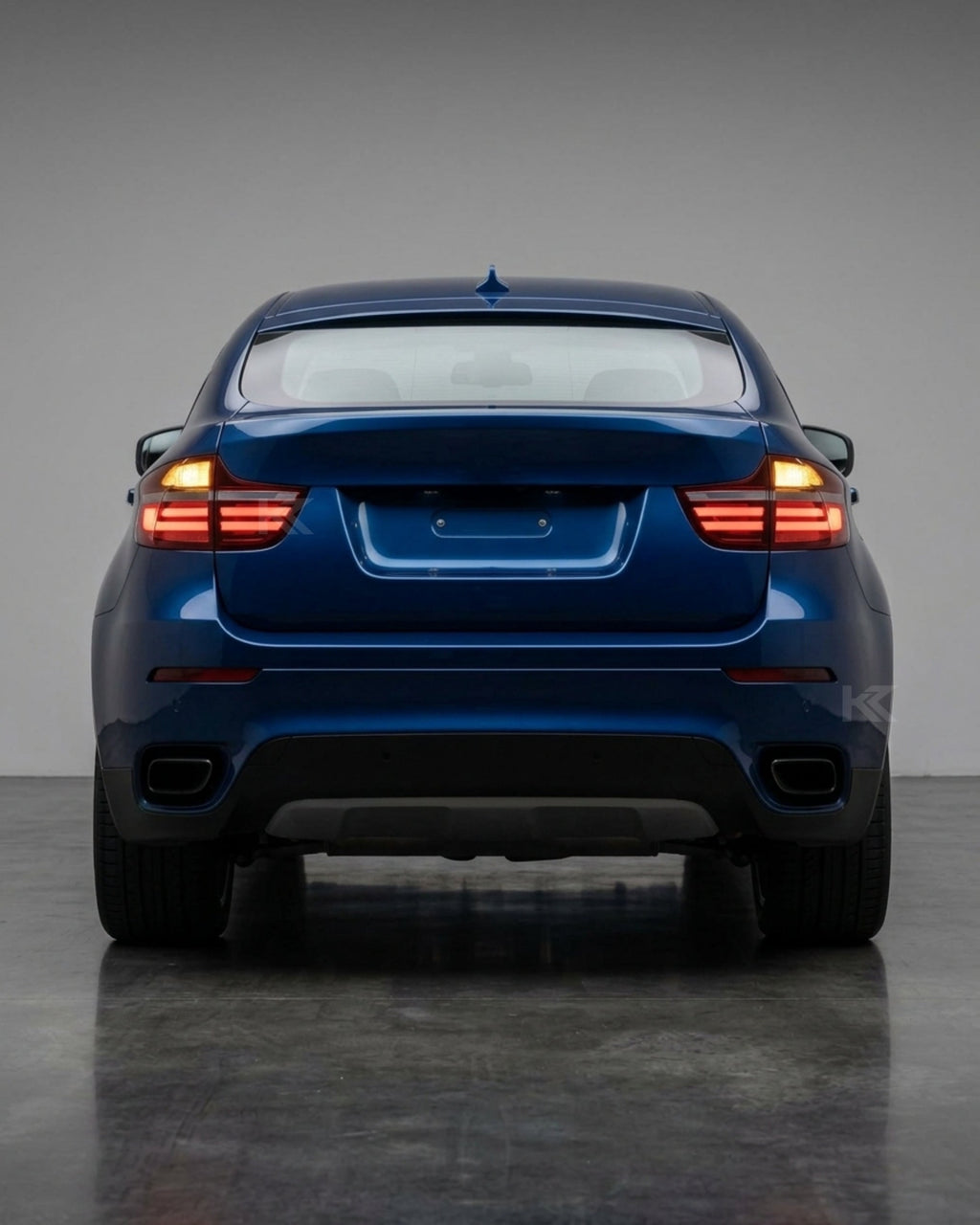 BMW X6 E71 Red and Smoked LED Tail Light Upgrades 2007-2014