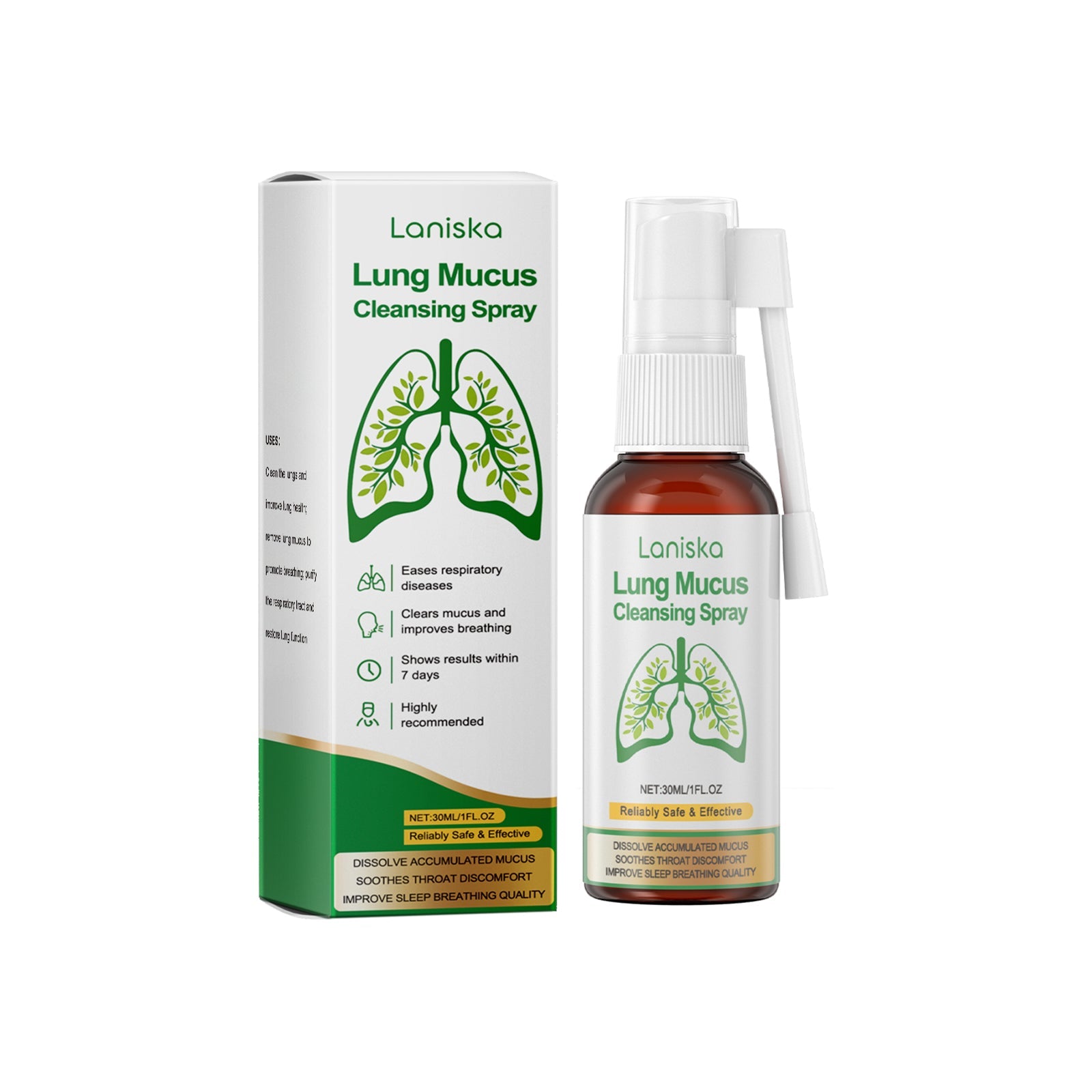 Body Cleansing Spray Daily Refreshing Body Relief Natural Purifying Treatment Spray