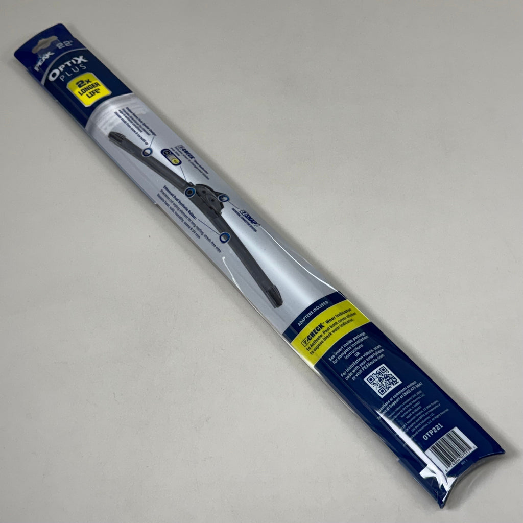 PEAK Optix Plus Beam Windshield Wiper Blades 22" OTP221 2x Longer Life