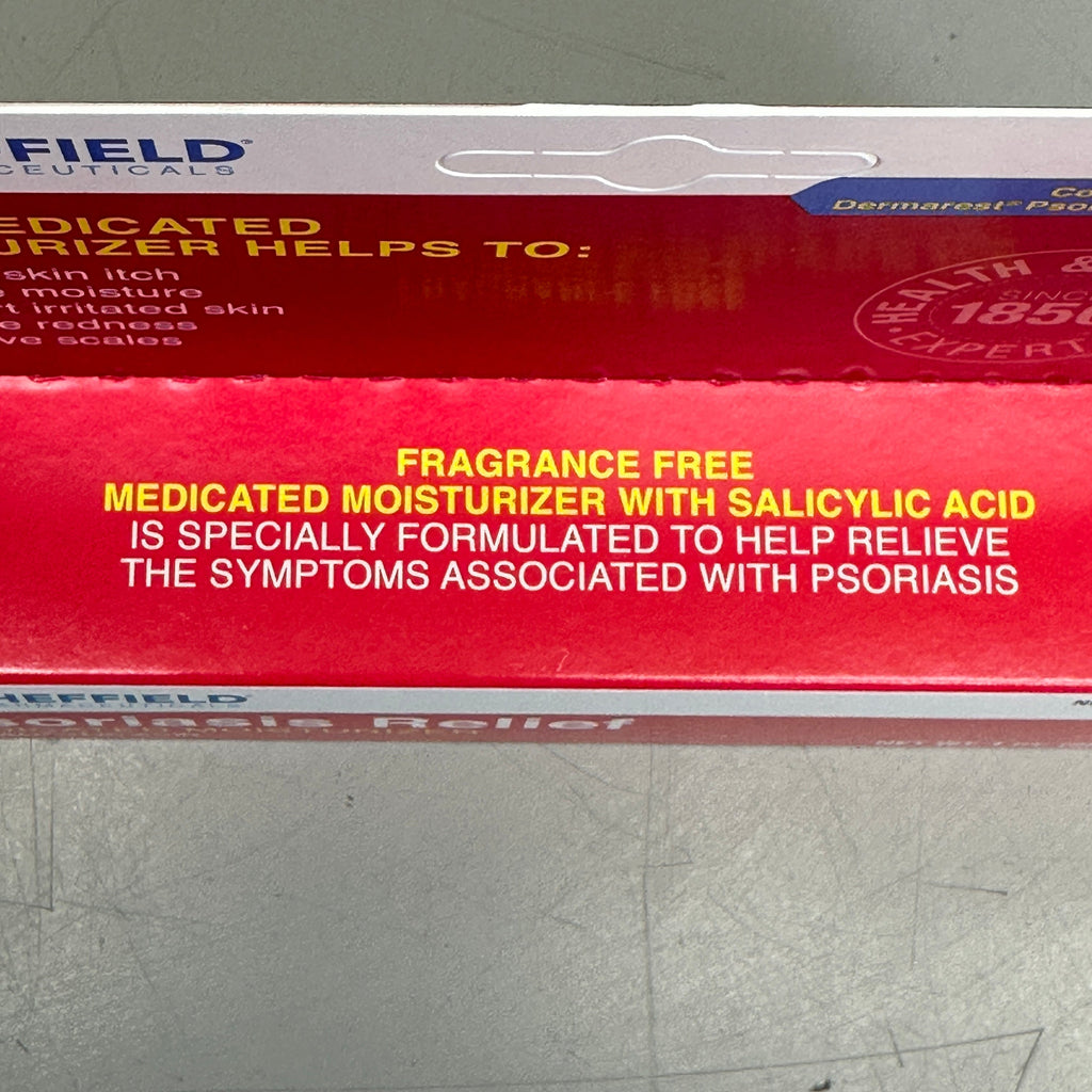SHEFFIELD Psoriasis Relief Medicated Moisturizer 1 oz 06/25