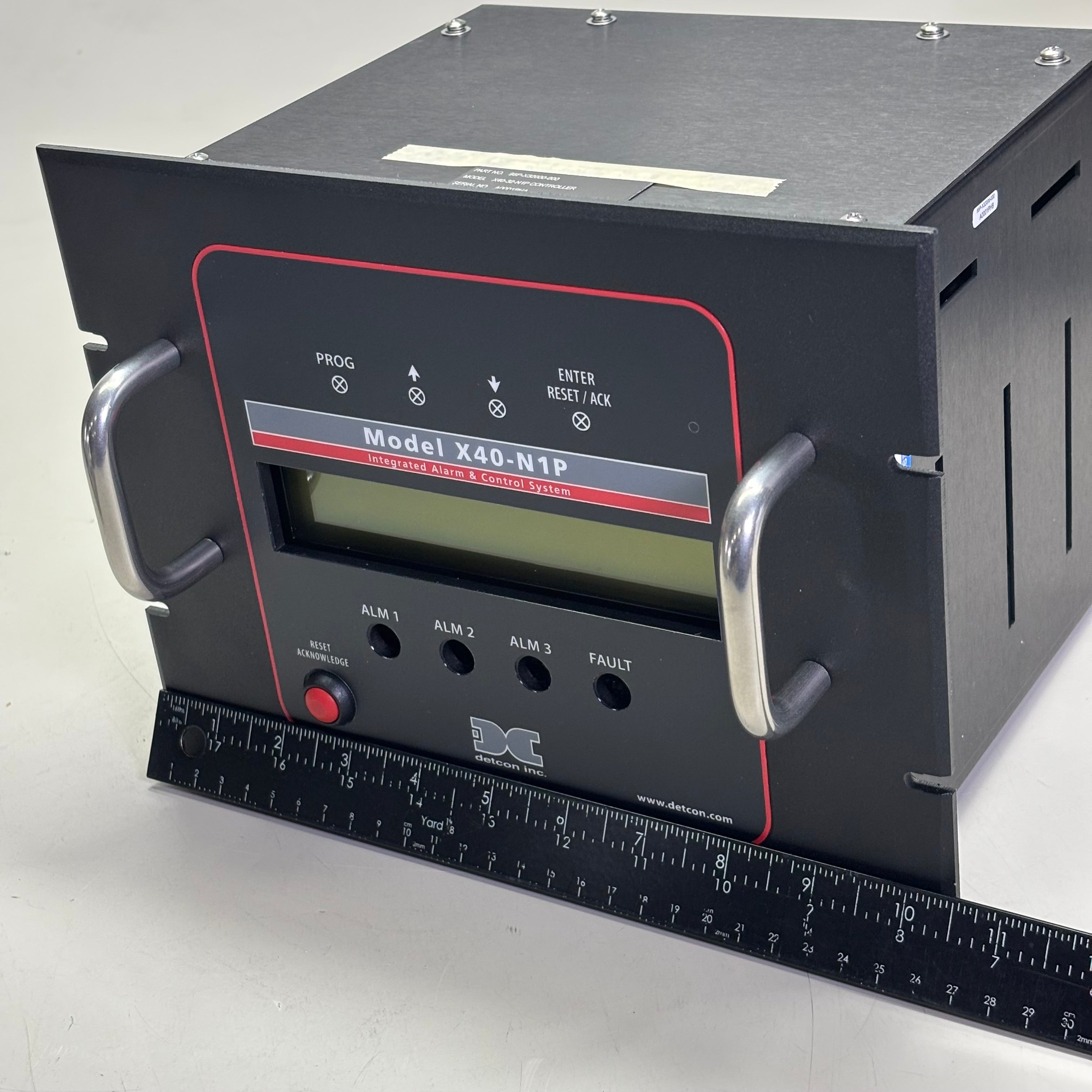 DETCON INC. Integrated Alarm & Control System X40-32-N1P CONTROLLER