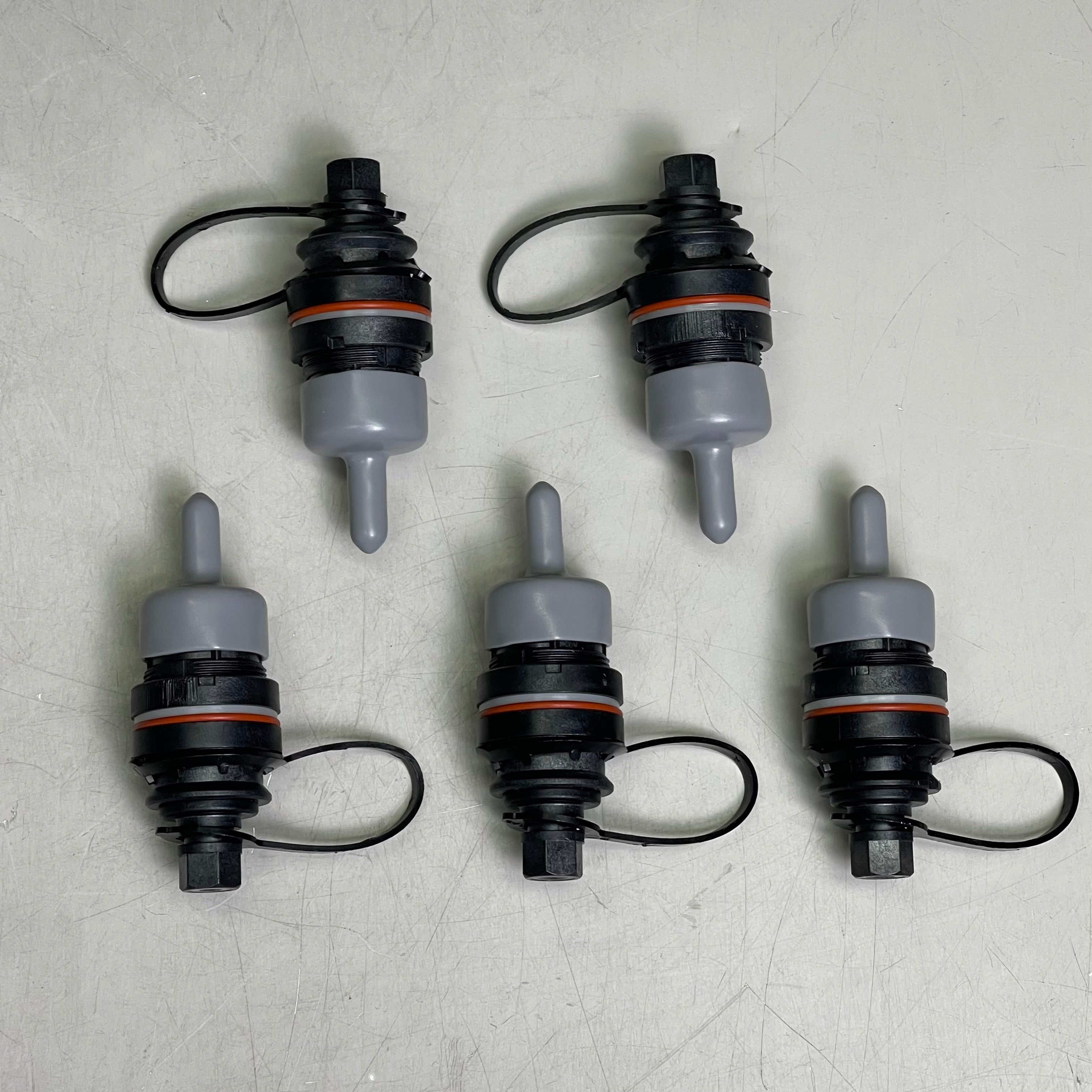 CORNING (5 PACK) Opti-Tap Adapter Single Mode Ceramic Sleeve Black KT-OPT-ADPT
