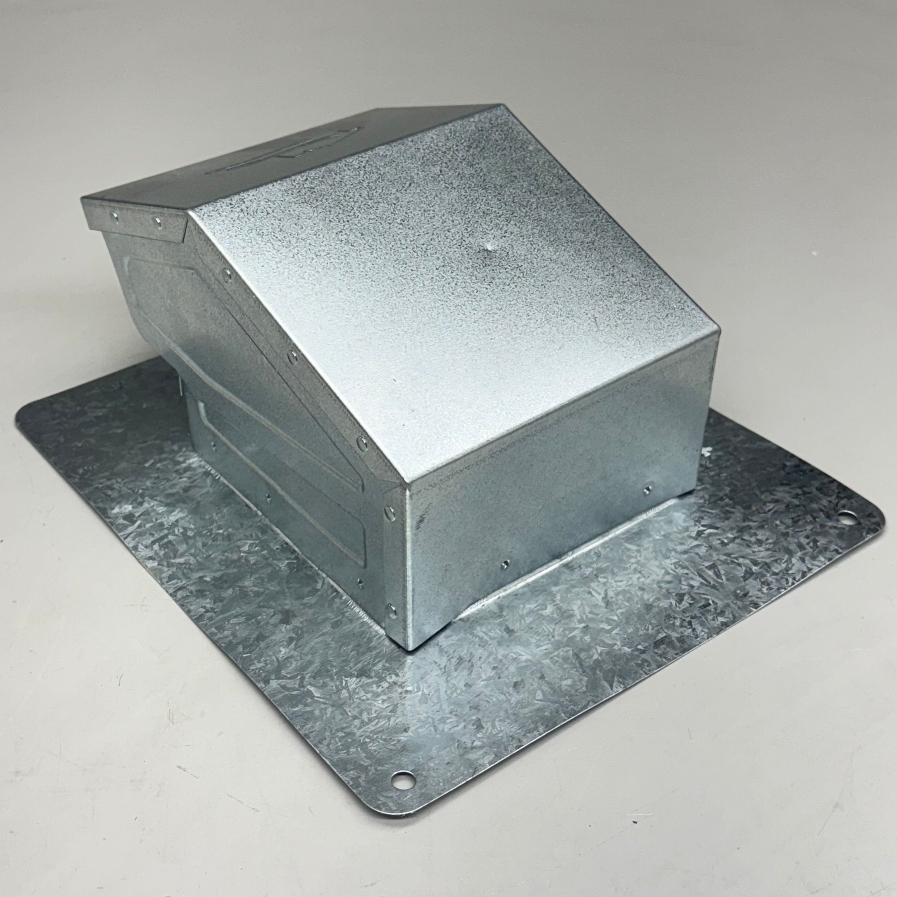 BUILDERS BEST GRV624 4” Galv. Roof Cap Flush Flapper Screen 011755 Galvanized