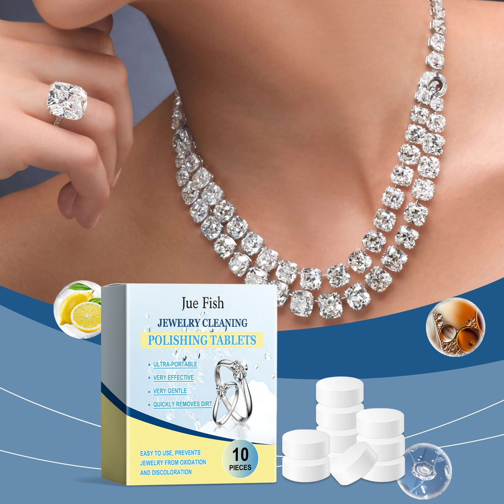 Jewelry Cleaning Effervescent Tablet Jewelry Cleaning Decontamination Anti-Oxidation Jewelry Maintenance Cleaning Tablet