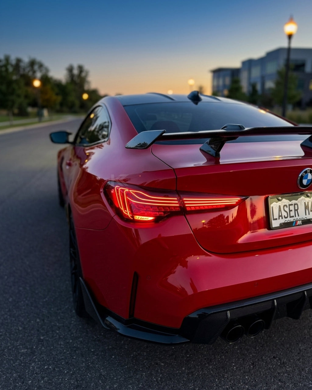 BMW 4-Series G82 M4 G22 4 Series "CSL" Laser Style Taillights (2021+)
