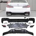 2021-2023 BMW G30 G31 LCI 5 Series M550i MP Style Type 2 Rear Diffuser