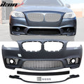 2014-2016 BMW F10 LCI M5 Style Front Bumper Cover W/Foglight Cover PP