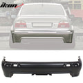 1997-2003 BMW E39 5-Series Unpainted Twin M5 Style Rear Bumper Cover
