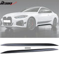 2021-2025 BMW G22 G23 4 Series M-Performance Black Side Skirt Pair