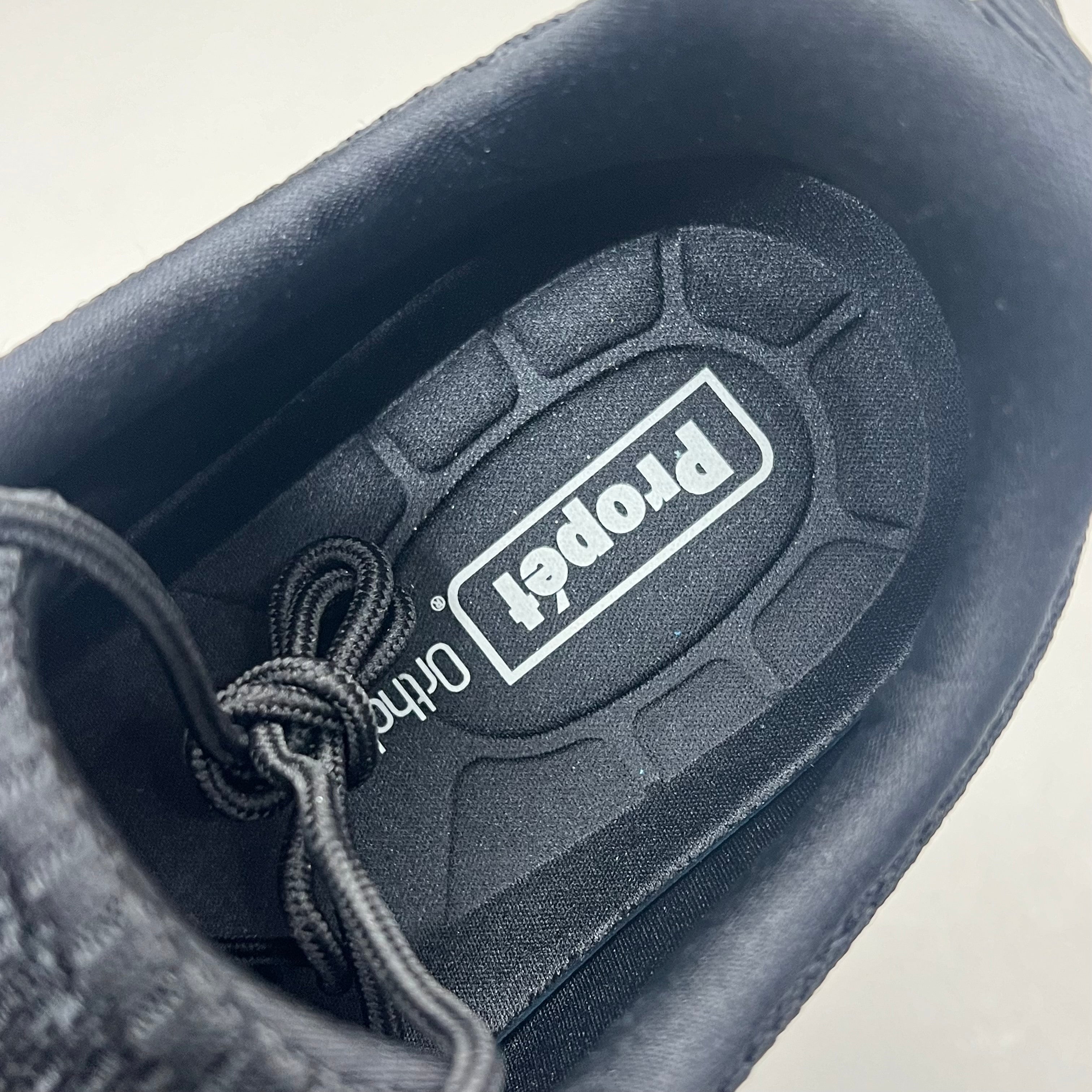 PROPET Tour Knit Double Insoles Ortholite Shoe Men's Sz 9 M(D) Black MAA252M