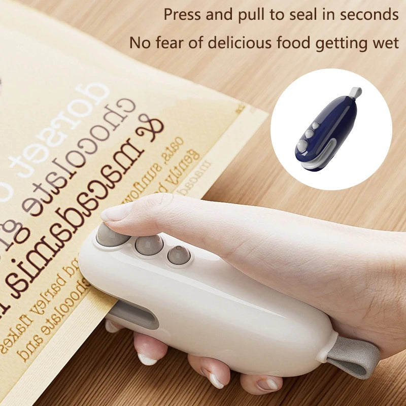 Small Monster Sealing Machine Snack Sealing Machine Mini Sealing Machine Hand Pressure Plastic Sealing Machine