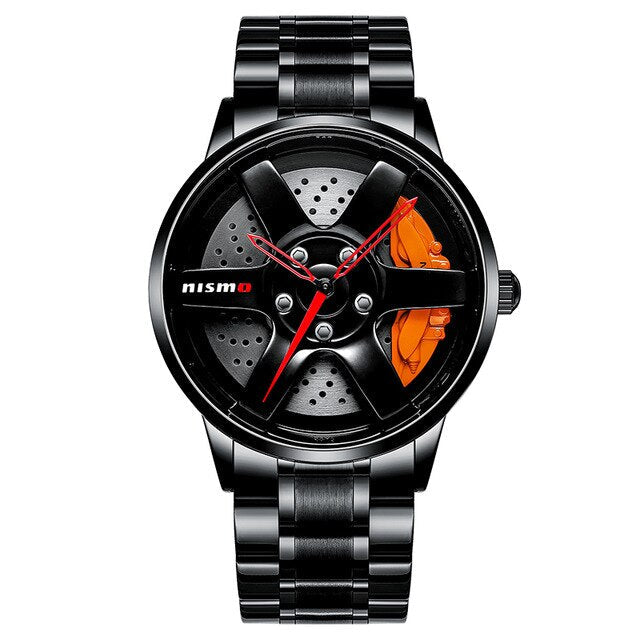 NIBOSI Wheel Rim Mens Watches Top Brand Luxury Sport Car Watch Men Fashion Waterproof Men's Quartz Wristwatch Relogio Masculino