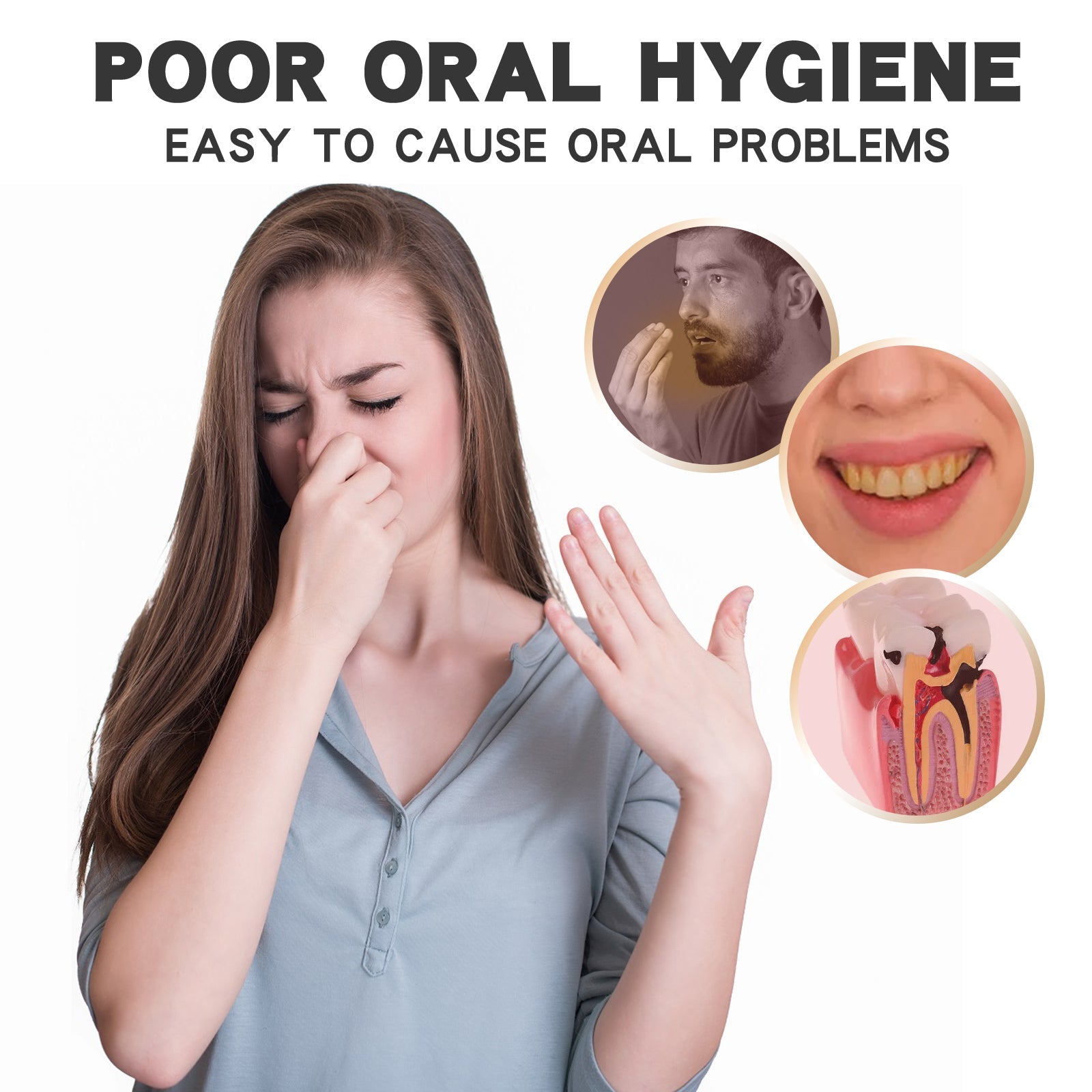Fresh Breath Toothpaste Cleans Teeth Odor Care For Mouth Daily Whitening And Moisturizing Toothpaste