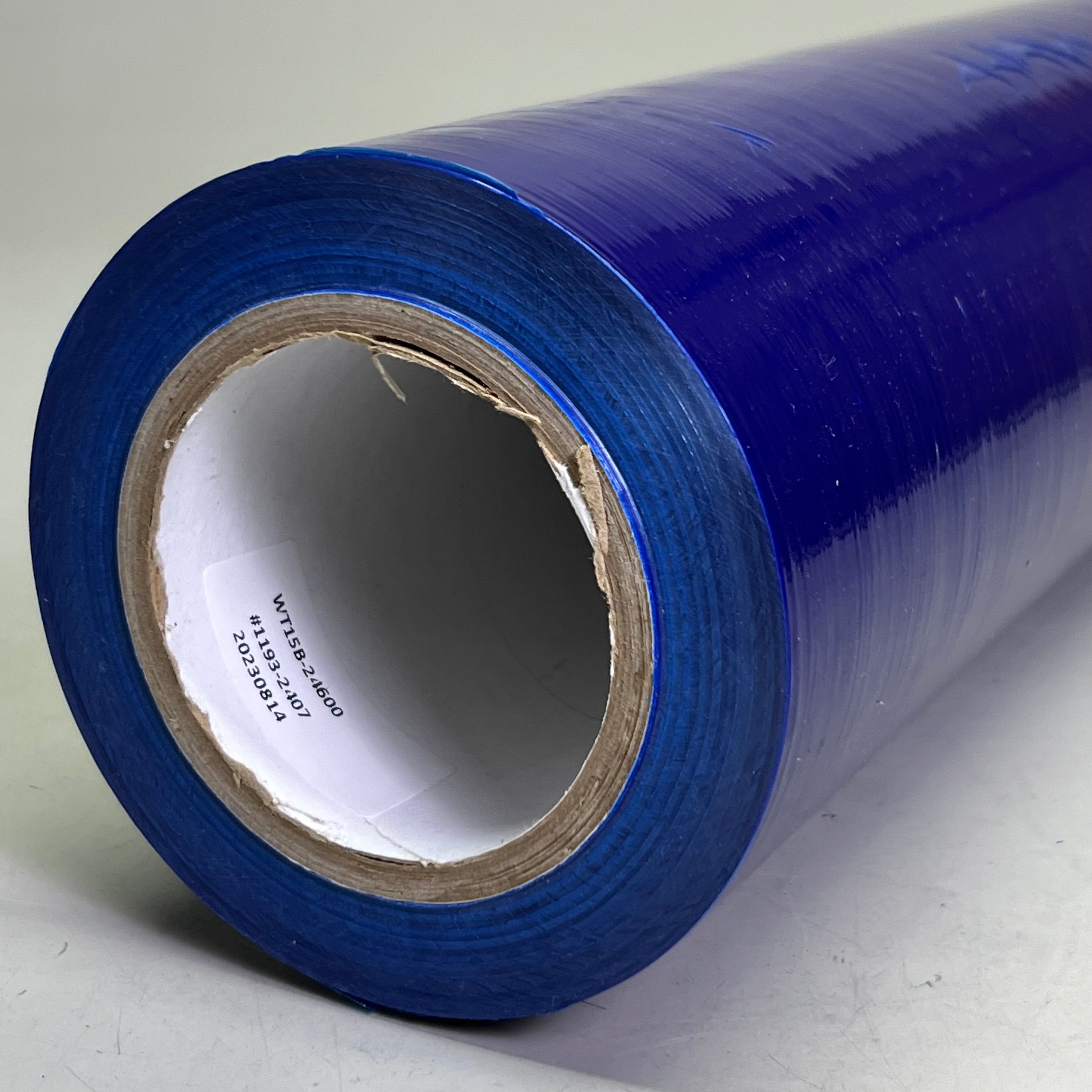PE Protective Window Film Sz 24" W X 600' L, Blue WT15B-24600UV
