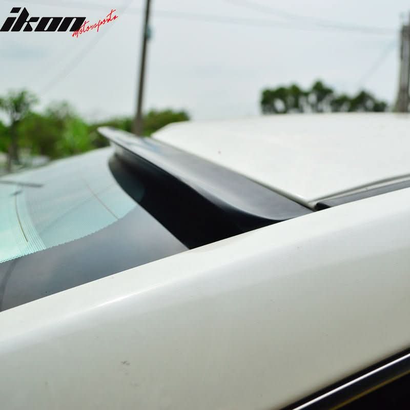 1994-2001 Audi A4 B5 BRS Style Unpainted Black Roof Spoiler PUF