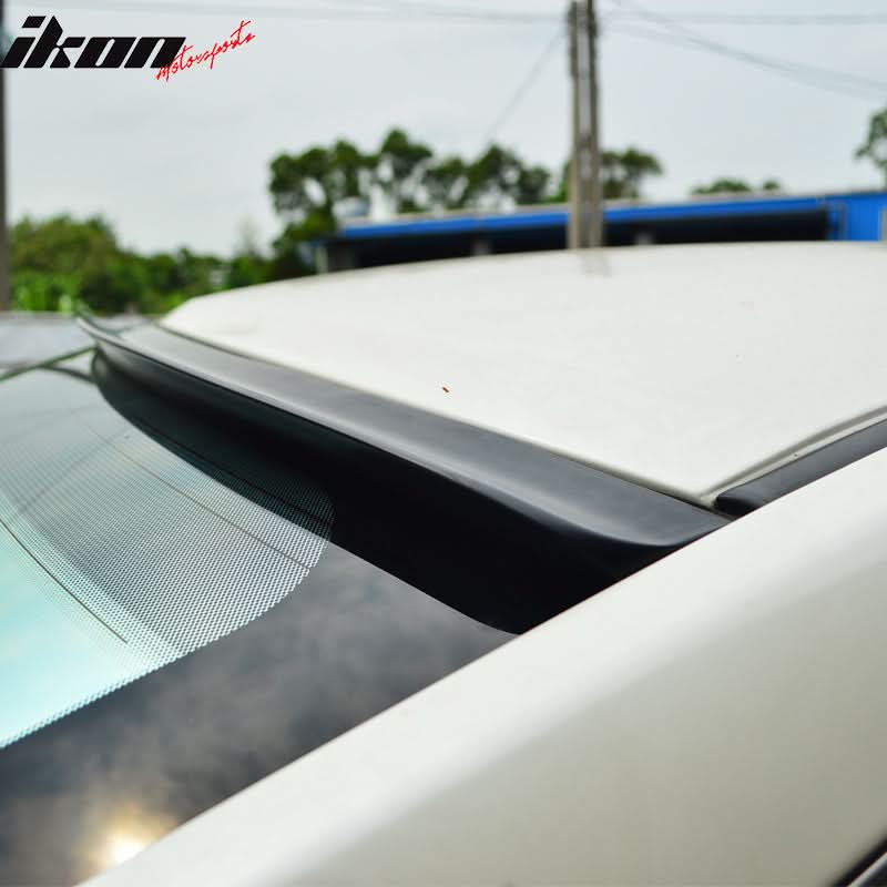 2001-2005 Audi A4 B6 BRS Style Unpainted Black Roof Spoiler PUF