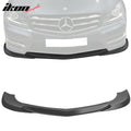 2012-2014 Benz W204 C Class GH Style 3PC Unpainted Front Bumper Lip