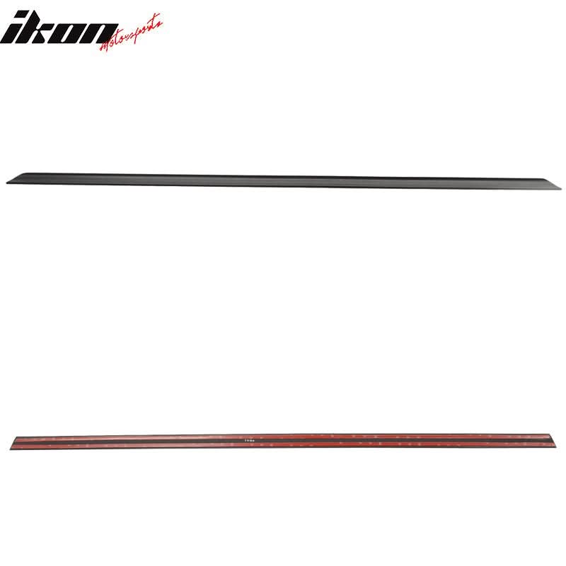 1984-1986 BMW E30 PV Style Black Rear Trunk Spoiler PUF