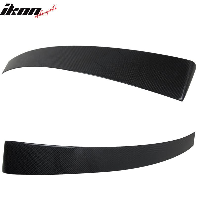 2012-2015 Mercedes Benz C-Class C204 Coupe Roof Spoiler Carbon Fiber