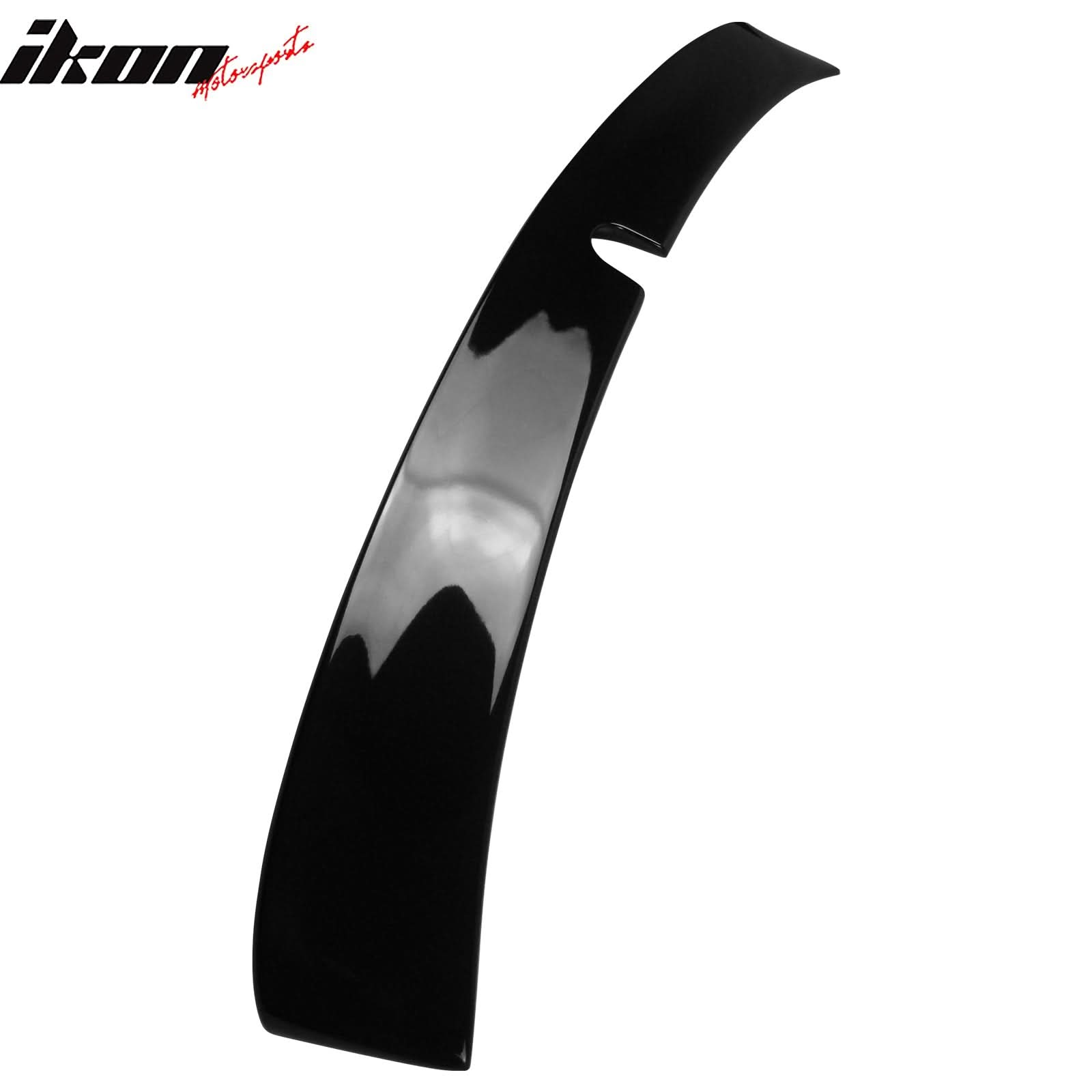 Fits 03-05 W211 Trunk Spoiler & L Type Roof Wing #040 Black