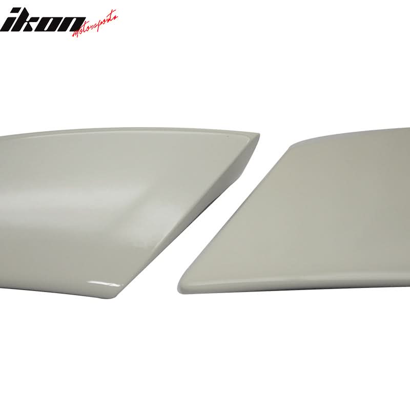Fits 08-14 Benz W204 B Type Trunk & OE Roof Wing #650 Cirrus White