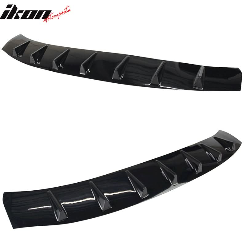 2016-2021 Civic 10th FC1 FC2 FC5 Sedan Gloss Black Roof Spoiler ABS