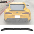 2020-2025 Toyota Supra GR MK5 5th V2 Matte Black Rear Roof Spoiler ABS