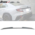 2022-2025 Subaru WRX V Style ABS Rear Roof Spoiler Painted #G1U Silver