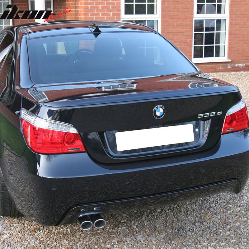 2004-2010 BMW E60 5 Series Sedan M5 Style Rear Trunk Spoiler ABS