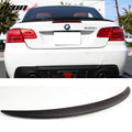 2007-2013 BMW E93 3 Series Convertible P Style Carbon CF Trunk Spoiler