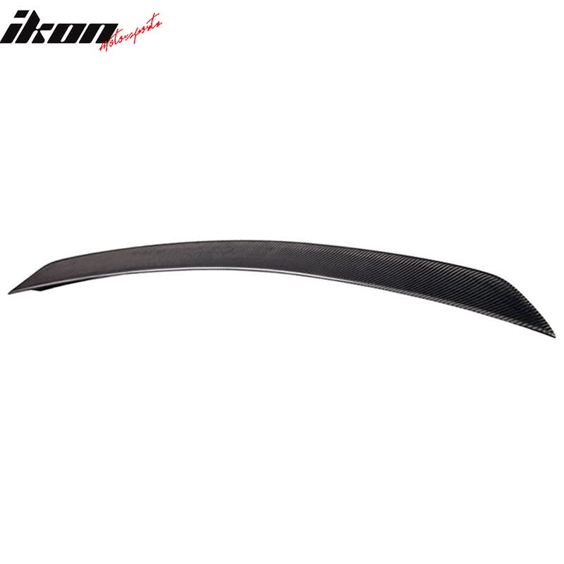 Fits 08-14 C-Class W204 CF OE Roof Wing & V Type Trunk Spoiler