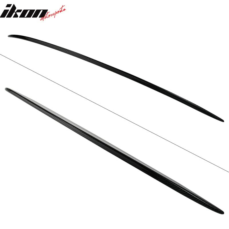 2017-2021 Benz E Class W213 Sedan 4Dr Carbon Fiber CF Trunk Spoiler