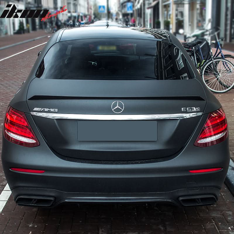 2017-2021 Mercedes Benz W213 Sedan AMG Style Trunk Spoiler ABS