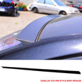 2013-2017 Cadillac XTS 4Dr VRS Style Unpainted Black Roof Spoiler PUF