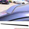 2005-2007 Cadillac STS 4Dr VRS Style Unpainted Black Roof Spoiler PUF