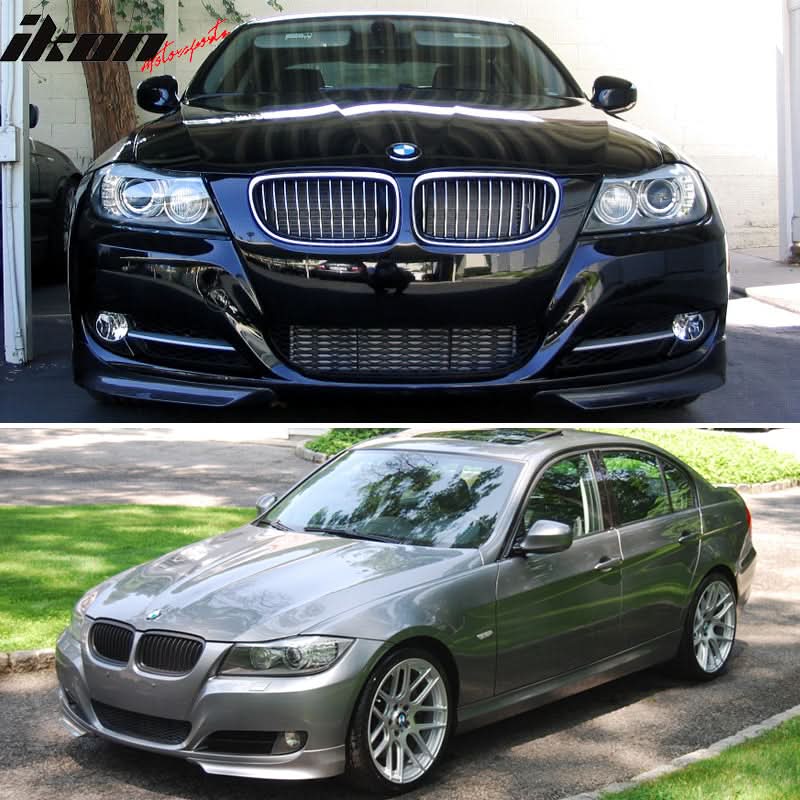 2009-2011 BMW E90 3 Series LCI Front Splitter Lip Spoiler PP