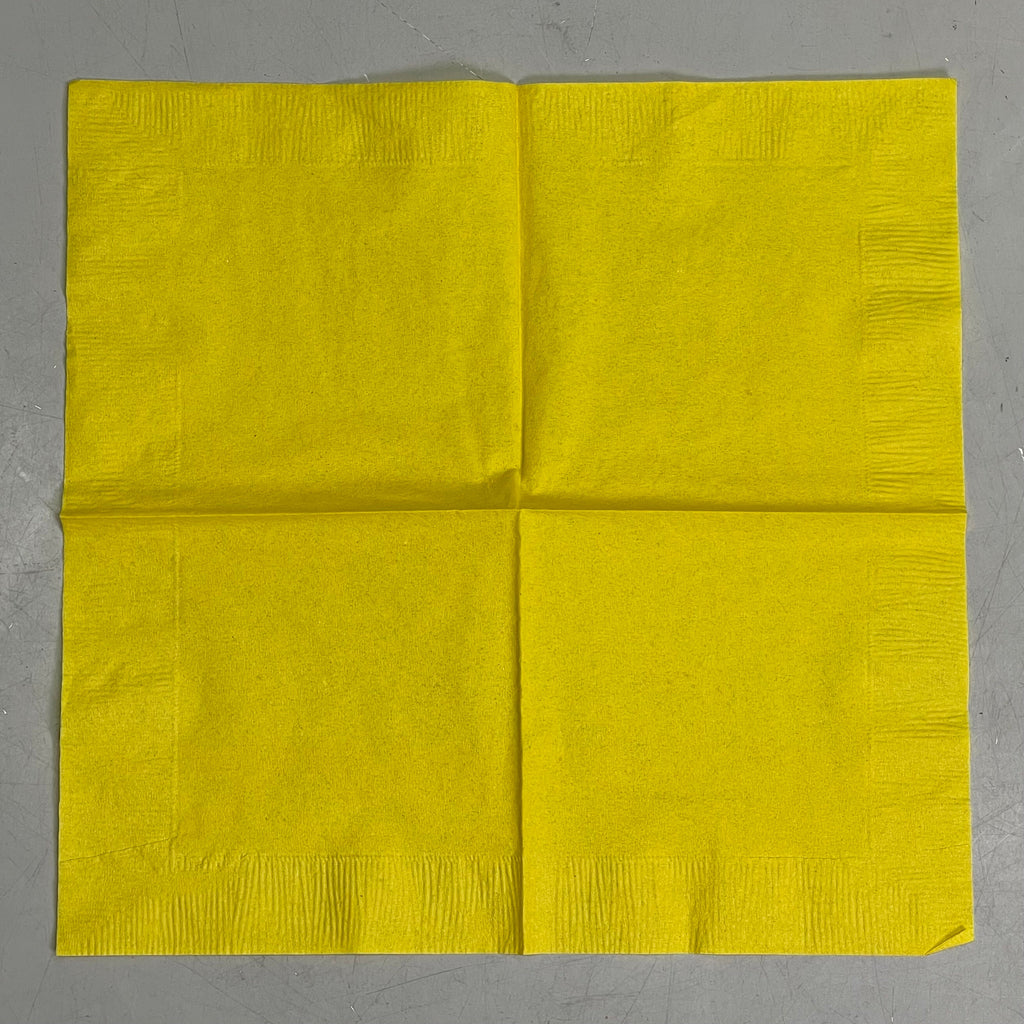 PATERSON (50 PACK) Beverage Napkins 10"x 10" 2-PLY Gold NG04277