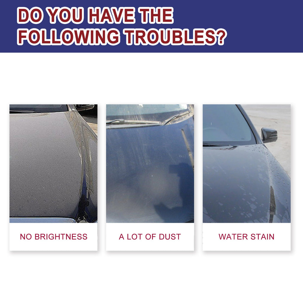Car Coating Agent Spray, Car Paint Maintenance Paint Decontamination Brightening Nano Coating Spray Coating Agent