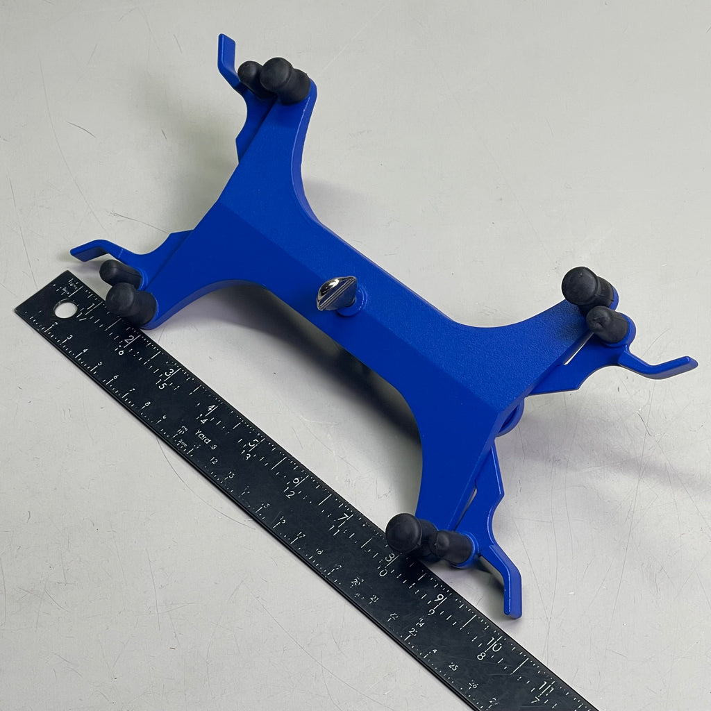 WARD'S SCIENCE Double Burette Clamp Vinylized Jaws Die Casted Blue 470121-774