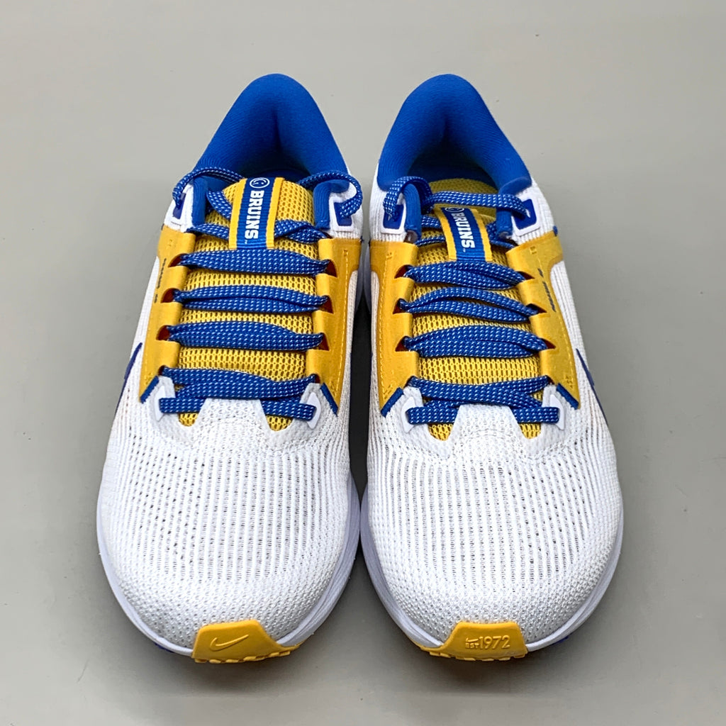 NIKE Zoom Pegasus 40 Shoes UCLA White/Signal Blue-Gold 8.5 Women's 7 Mens DZ5988 100