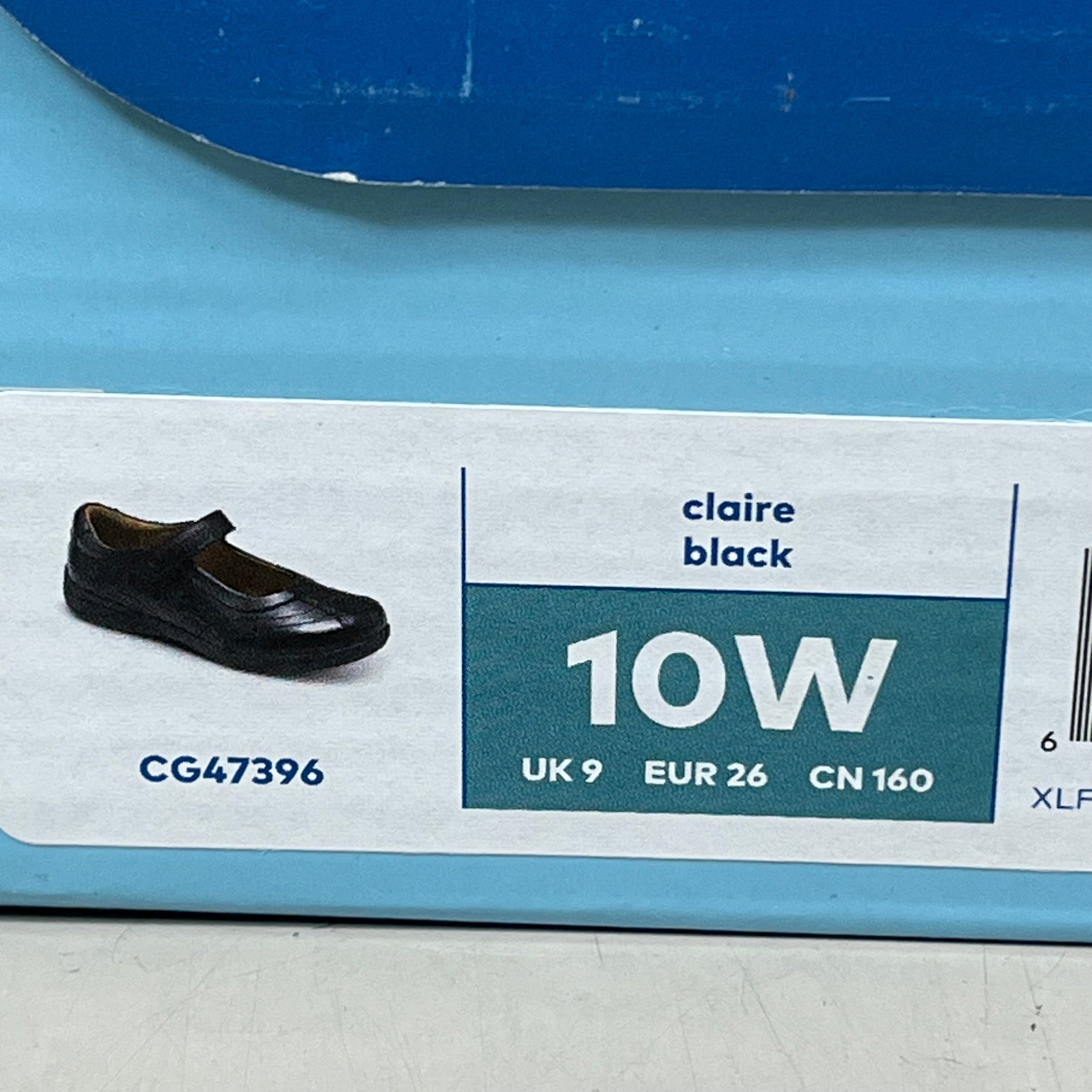 STRIDE RITE Claire Mary Jane Dress Shoes Sz 10W Black CG47396