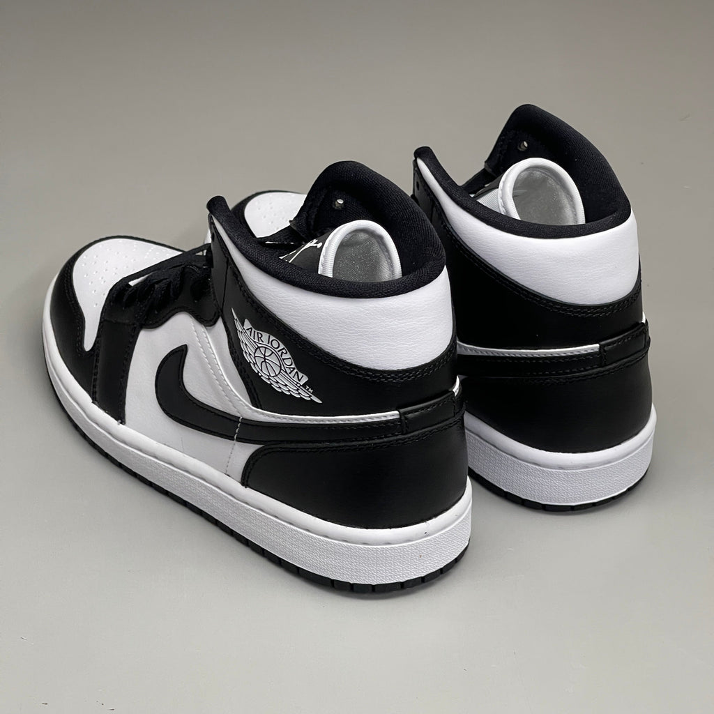 NIKE AIR JORDAN 1 Mid Panda Shoe Women's Sz 11 Black / White DV0991-101 (New)