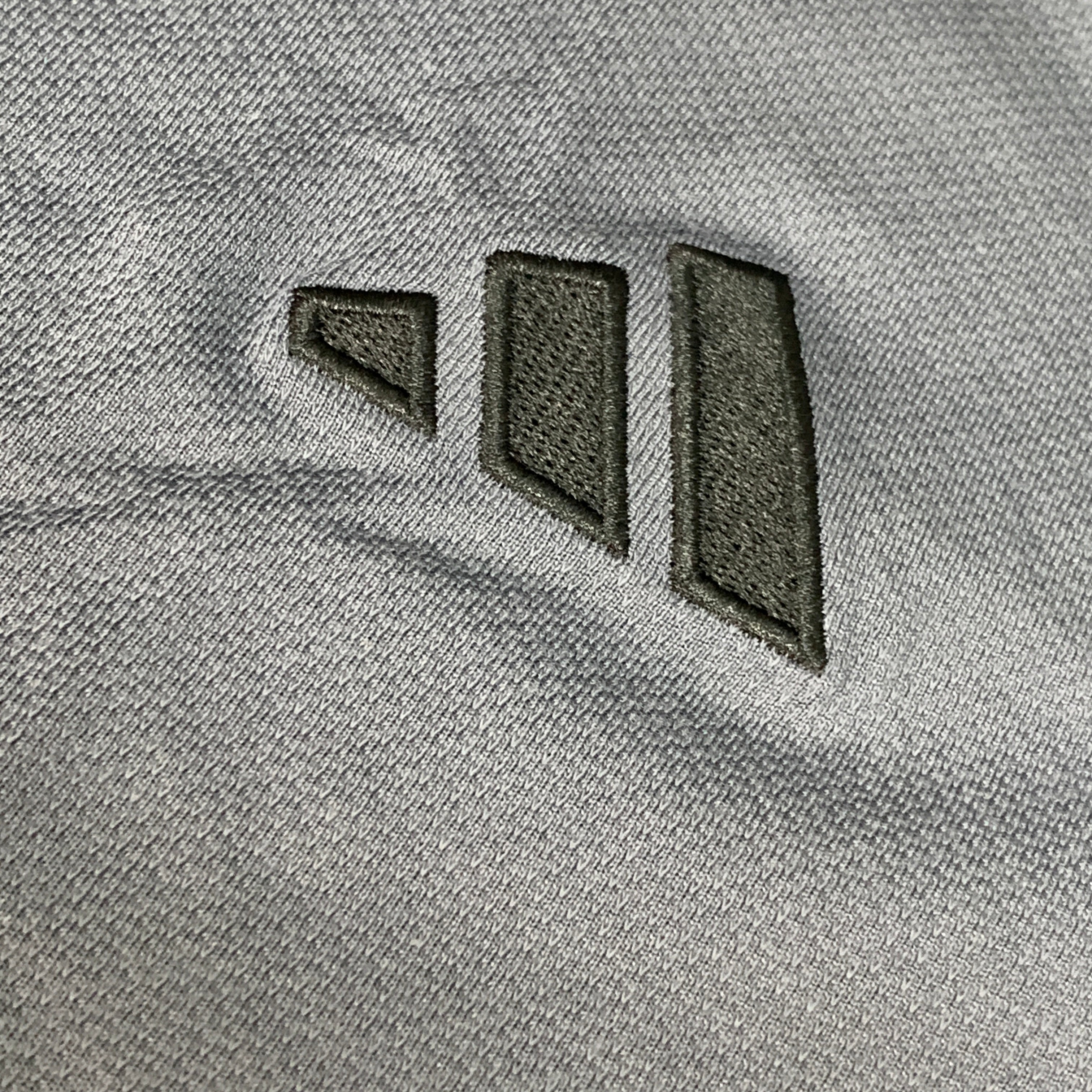 ADIDAS Los Angeles Football Club Training Polo Short Sleeve Grey 2XL 23709685